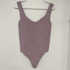 INTIMATELY Free People Dusty Pink Bodysuit
